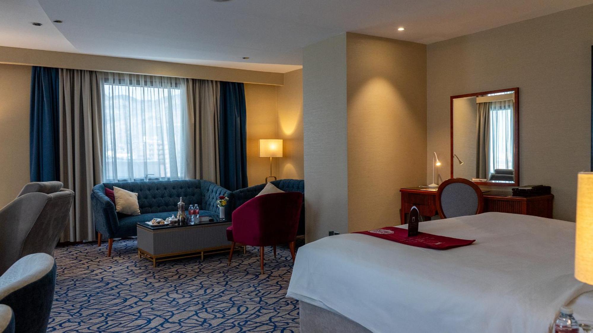 Al Safwah Hotel First Tower 1 Mecca Luaran gambar A suite at the hotel